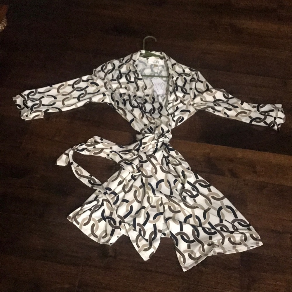 Julie brown dress